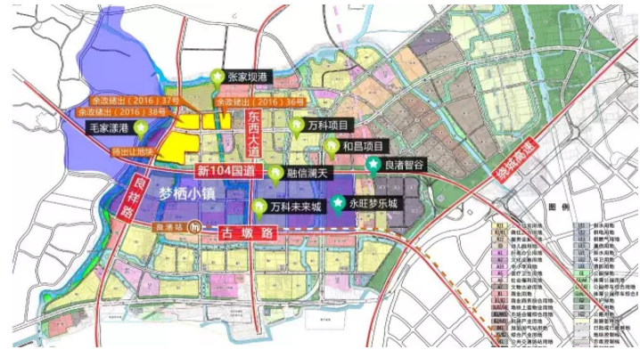 杭州良渚新城挂牌三宗宅地 毗邻梦栖小镇,坐拥五大优势